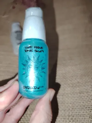 3x PROTU Lab Glitter Corporal Dorado, Turquesa,