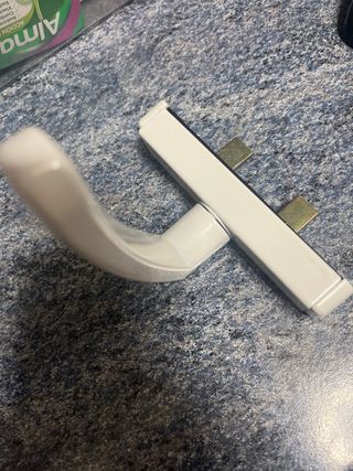 Manilla Puerta Aluminio Blanca