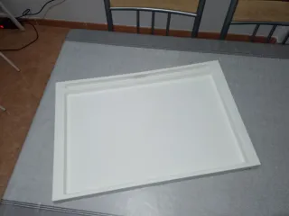 Mesa Auxiliar Plegable Ikea Blanca
