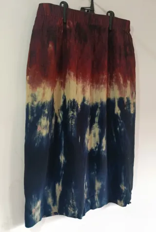 Diega falda midi viscosa talla M