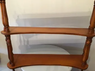 Estantería de madera de 3 baldas