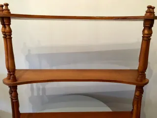 Estantería de madera de 3 baldas