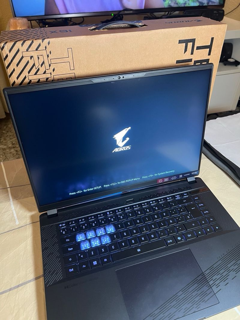 AORUS 16X i7 RTX4060 | Impecable 1 Mes afbeelding 3