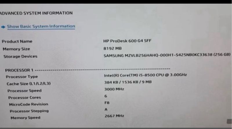 HP ProDesk 600 G4 SFF afbeelding 3