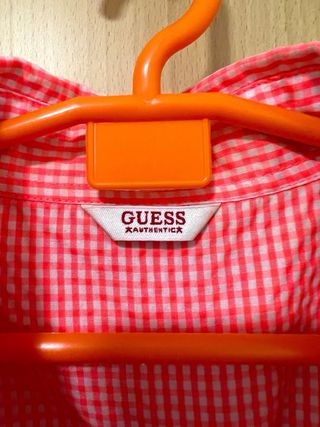Camisa cuadros Guess