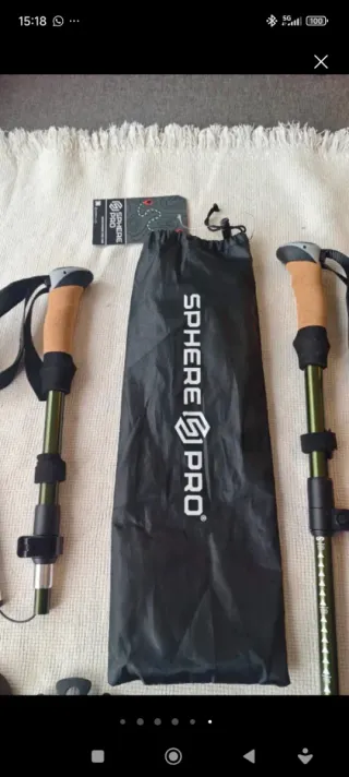 Bastones de trekking plegables Sphere Pro