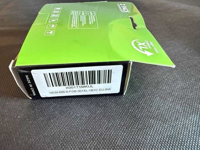 Pack 2 Cartuchos Tinta 301XL Negro y Tricolor