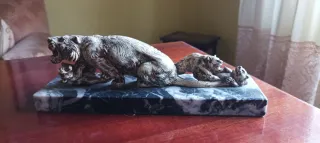 Figura de quimera en mármol