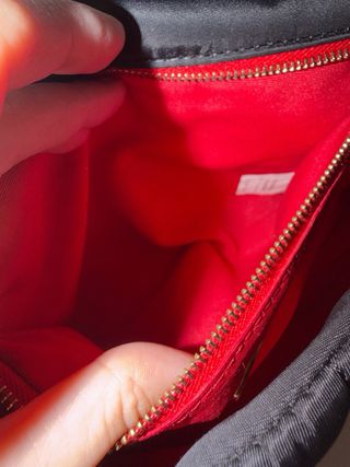 Bolso Purificación García Negro Dorado