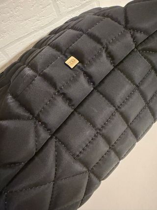 Bolso Purificación García Negro Dorado