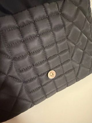 Bolso Purificación García Negro Dorado