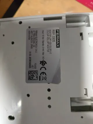 Monitor y Placa FERMAX REF.3311