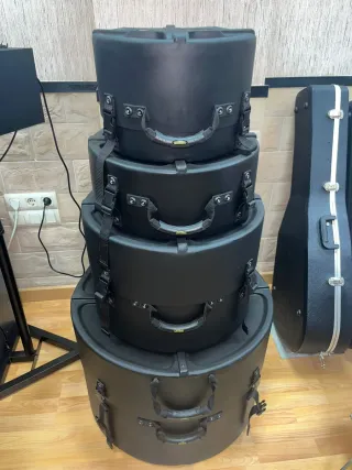 Hardcase Batería Negro NUEVO A ESTRENAR