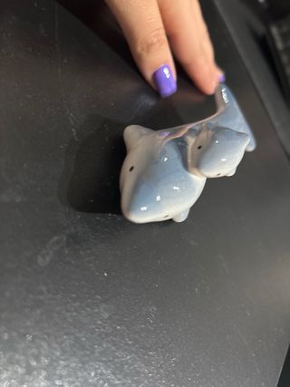 Pack 2 figuras de delfines