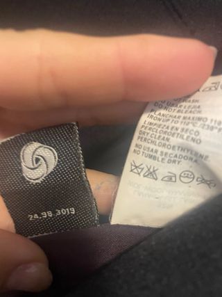 Chaqueta Cortefiel Negra