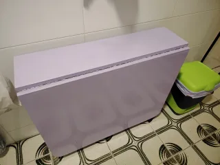 Mesa plegable de madera