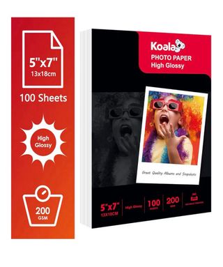 Papel Fotográfico Koala High Glossy 5x7