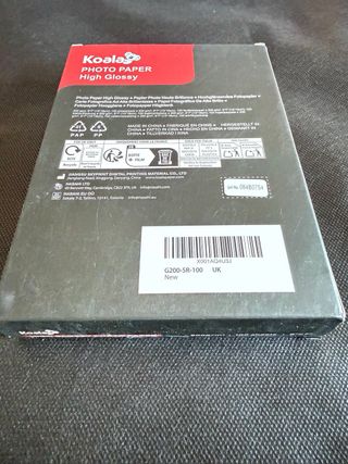 Papel Fotográfico Koala High Glossy 5x7