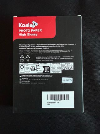 Papel Fotográfico Koala High Glossy 5x7