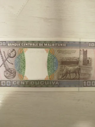 Billete 100 Ouguiya Mauritania 2002
