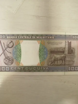 Billete 100 Ouguiya Mauritania 2002