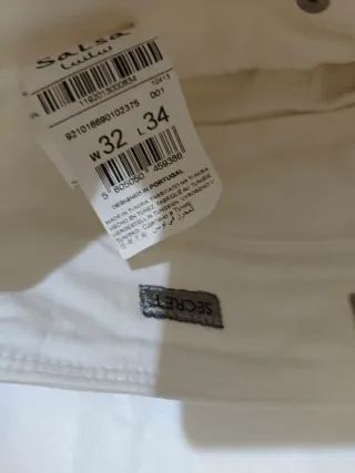 Pantalón Salsa Mujer Blanco