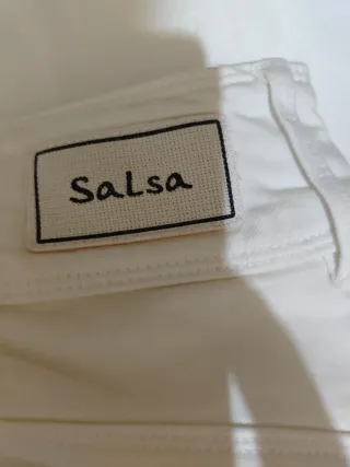 Pantalón Salsa Mujer Blanco