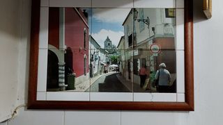 Quadro de Azulejos Rua de Lagos Algarve