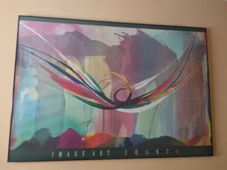 Cuadro grande 100x140 multicolor