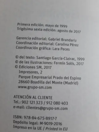 EL LIBRO INVISIBLE, de Santiago García-Clairac.