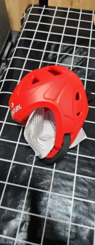 Casco de Boxeo Century Rojo talla S