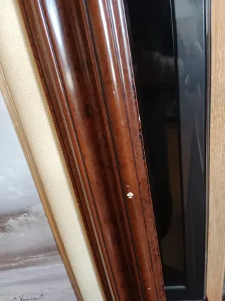 Cuadro Óleo Marina Antiguo