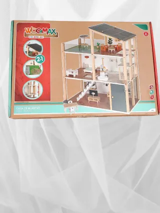 Casa de muñecas Woomax de madera