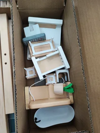 Casa de muñecas Woomax de madera