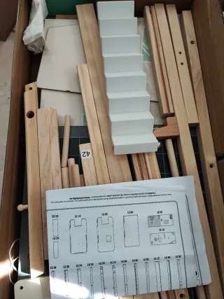 Casa de muñecas Woomax de madera