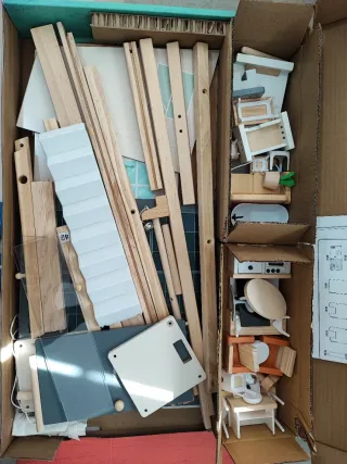 Casa de muñecas Woomax de madera