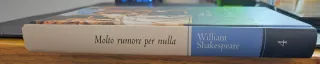 Libro" Molto rumore per nulla" William Shakespere