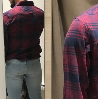 Camisa C&A cuadros Talla M