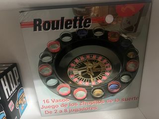 Juego Ruleta Chupitos 16 Vasos