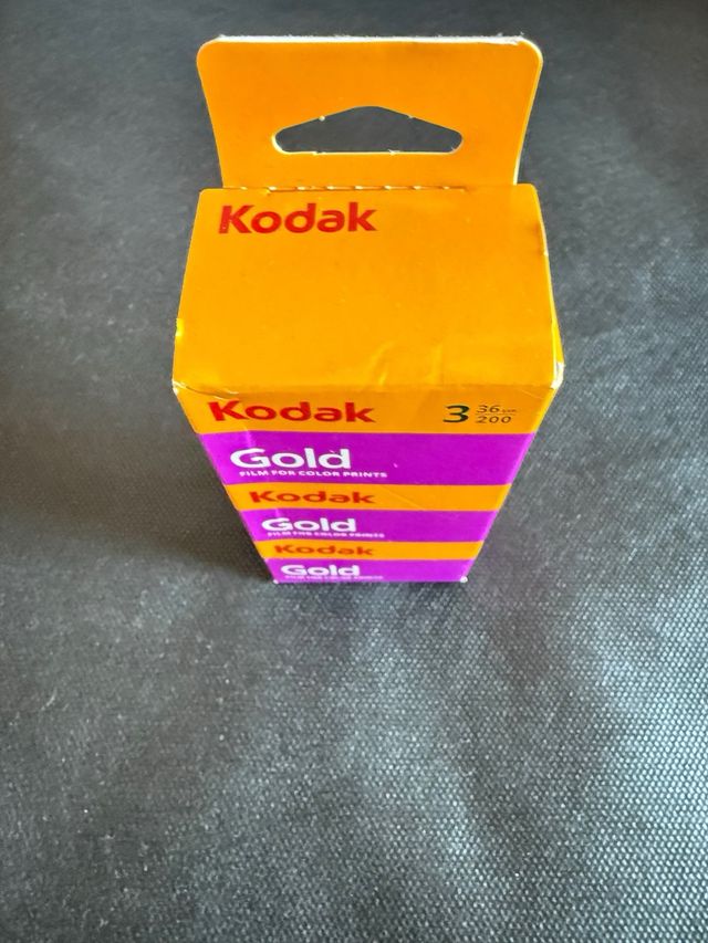 3 Películas Kodak Gold 200 36 exposiciones