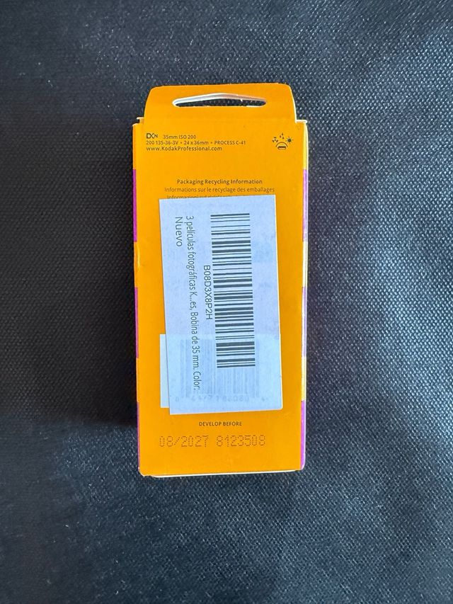 3 Películas Kodak Gold 200 36 exposiciones