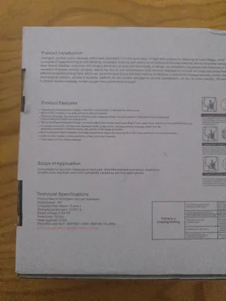 Masajeador de cuello inteligente