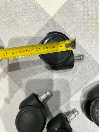 4 Ruedas Silla Oficina con Freno