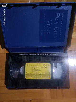 Película VHS El Dragón Valeroso