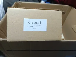 Espardenya verano beige y azul T.39 con talon