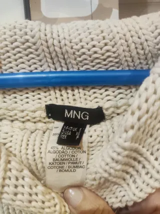 Lote 4 jerséis mujer cuello alto