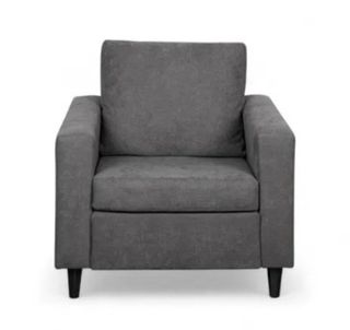 Conjunto 2 sofás y sillón gris