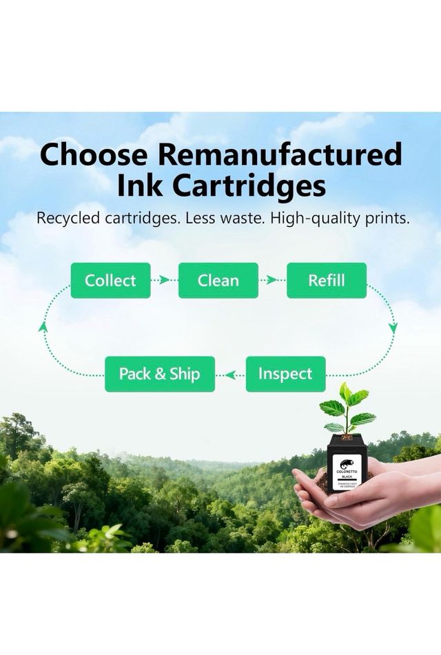 Cartuchos Tinta HP 337XL Negro y 343XL Tricolor