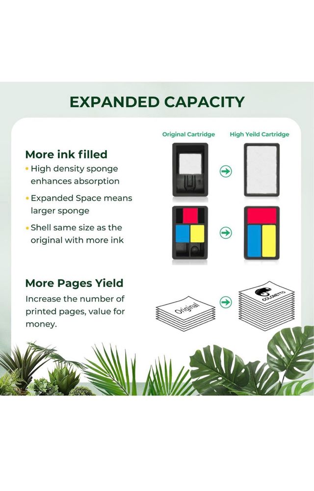 Cartuchos Tinta HP 337XL Negro y 343XL Tricolor