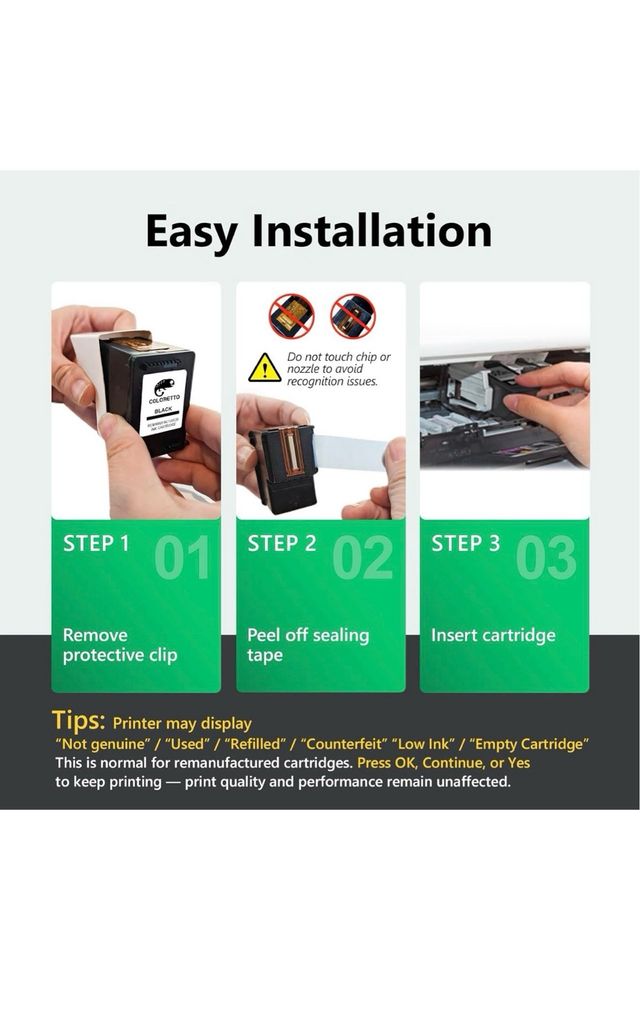 Cartuchos Tinta HP 337XL Negro y 343XL Tricolor